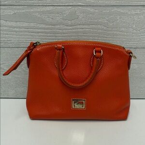 Dooney & Bourke Vibrant Orange Satchel